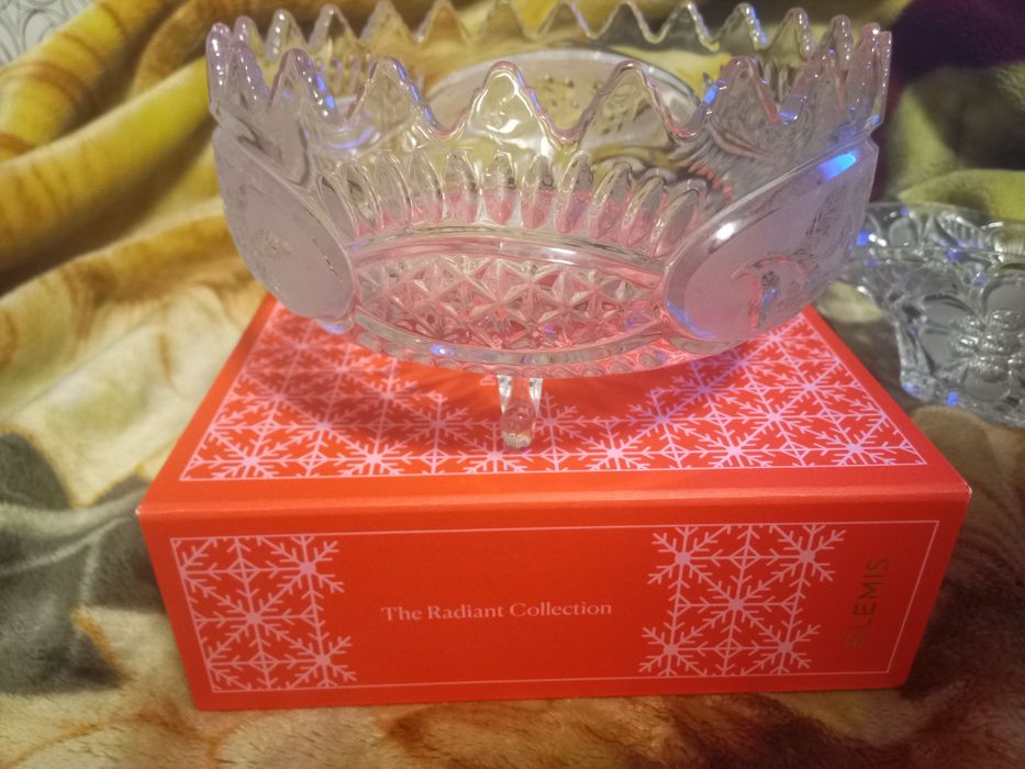 Хрустальные вазы-конфетницы