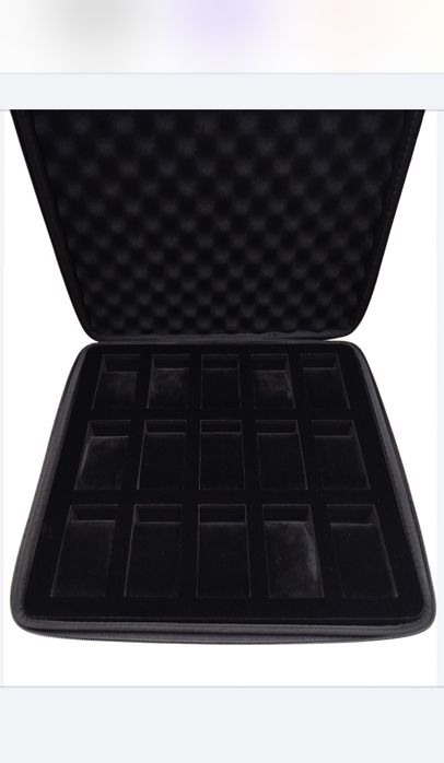 Кейс для часов 15 мест/слотов Органайзер, чехол, бокс, футляр наручных