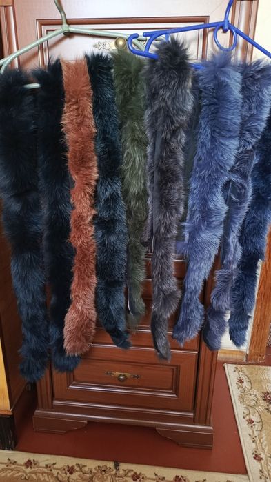 Мех опушки на капюшоны. Бубоны.