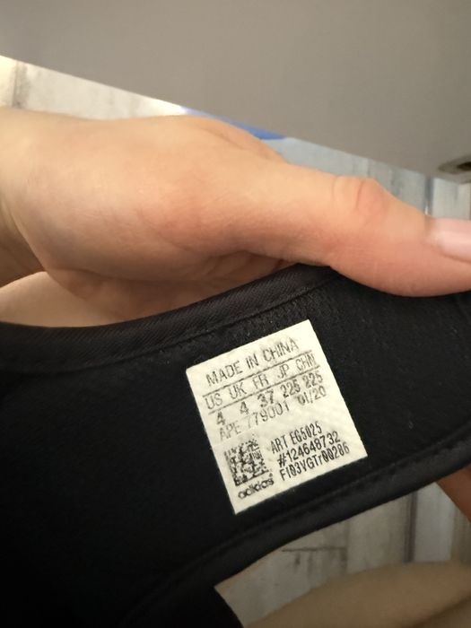 Сандалі чорні Adidas Sandal Adilet 3.0 black 36/37р.