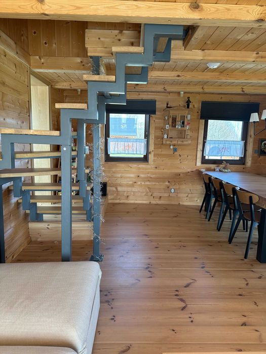 Brzozowa Polanka- Domek nr 2. Kominek. Jacuzzi. Sauna.  8 osób.