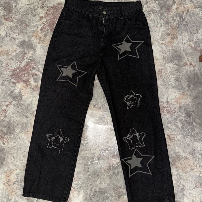 sk8 y2k star pants штаны со свёздами