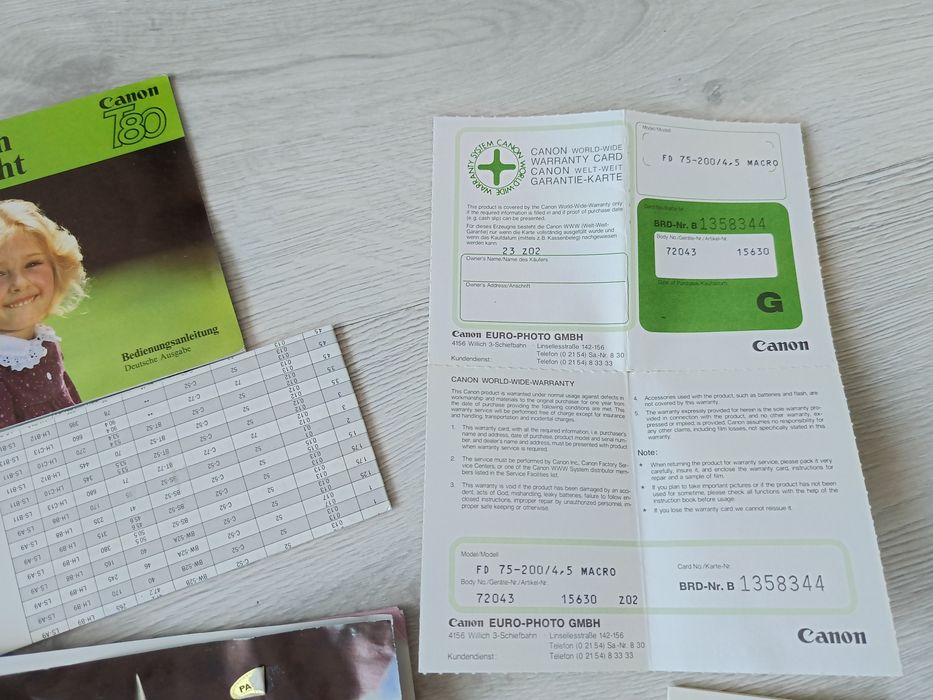 Zestaw kolekcjonerski Canon T80 + Rimowa + obiektywy + lampa + statyw