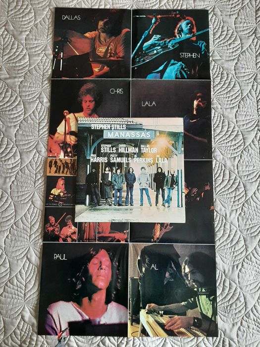 Stephen Stills - Manassas - UK - 2 x Vinil LP, com Poster