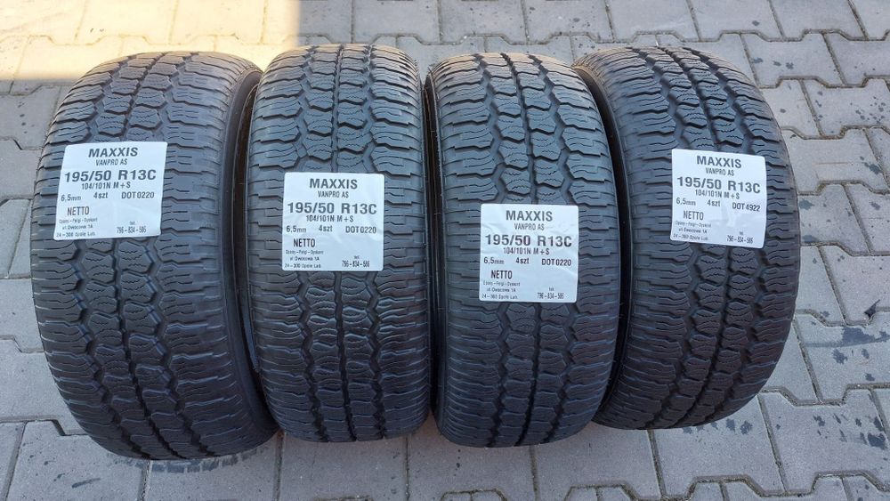 Opony Maxxis 195 50 R13C