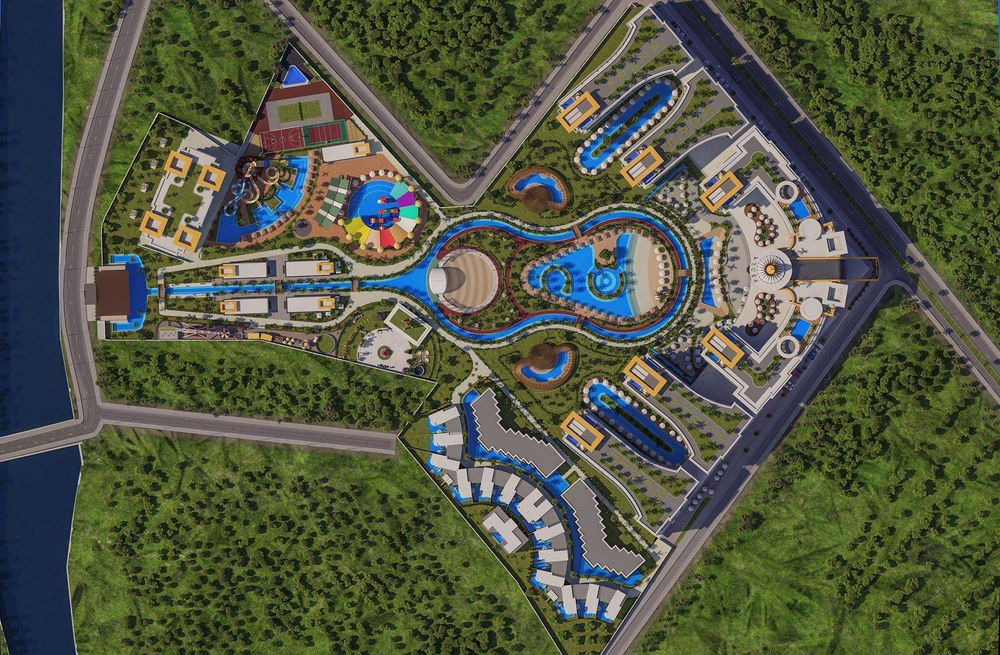 Квартира в комплексі Azura World Residence & Hotel. Аланья, Туреччина