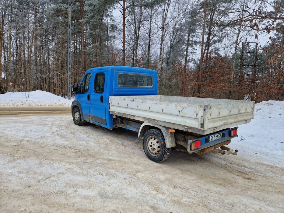 Fiat ducato brygadówka 7 osobowy .