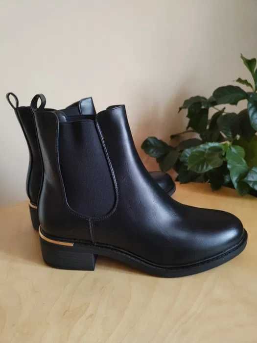 Botki damskie sztyblety r. 40