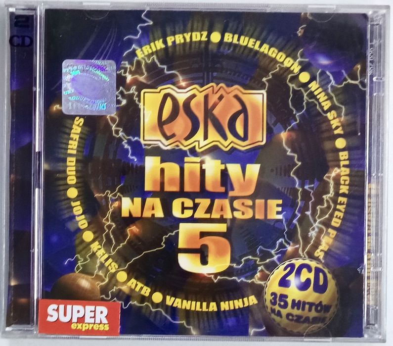 Eska Hity Na Czasie 5 2CD 2004r Safari Duo ATB In-Grid Morcheeba