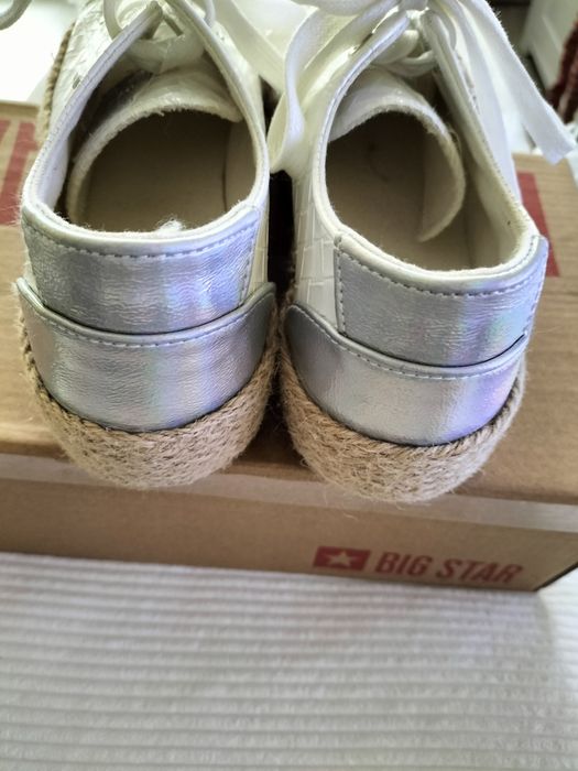 Espadryle białe big star