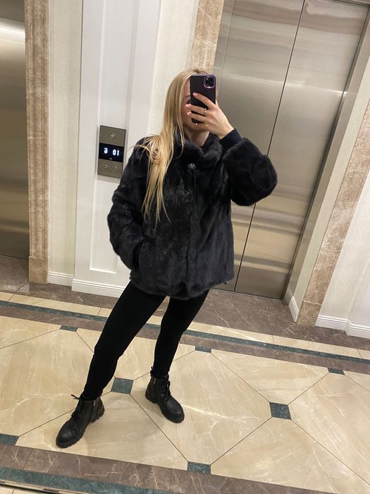 Норковая шуба автоледи