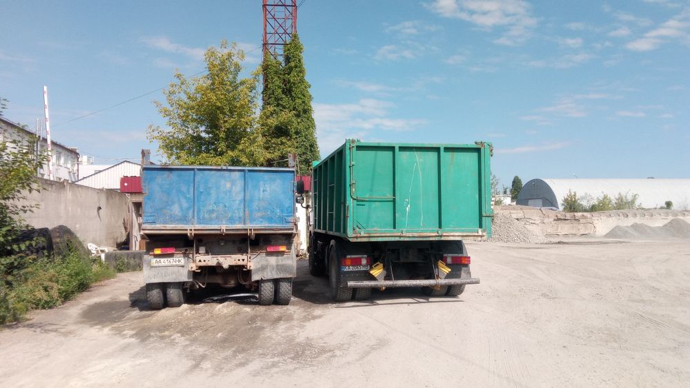 Вивіз сміття (Вивоз мусора) Камаз,ЗІЛ,Даф Доставка пісок щебінь