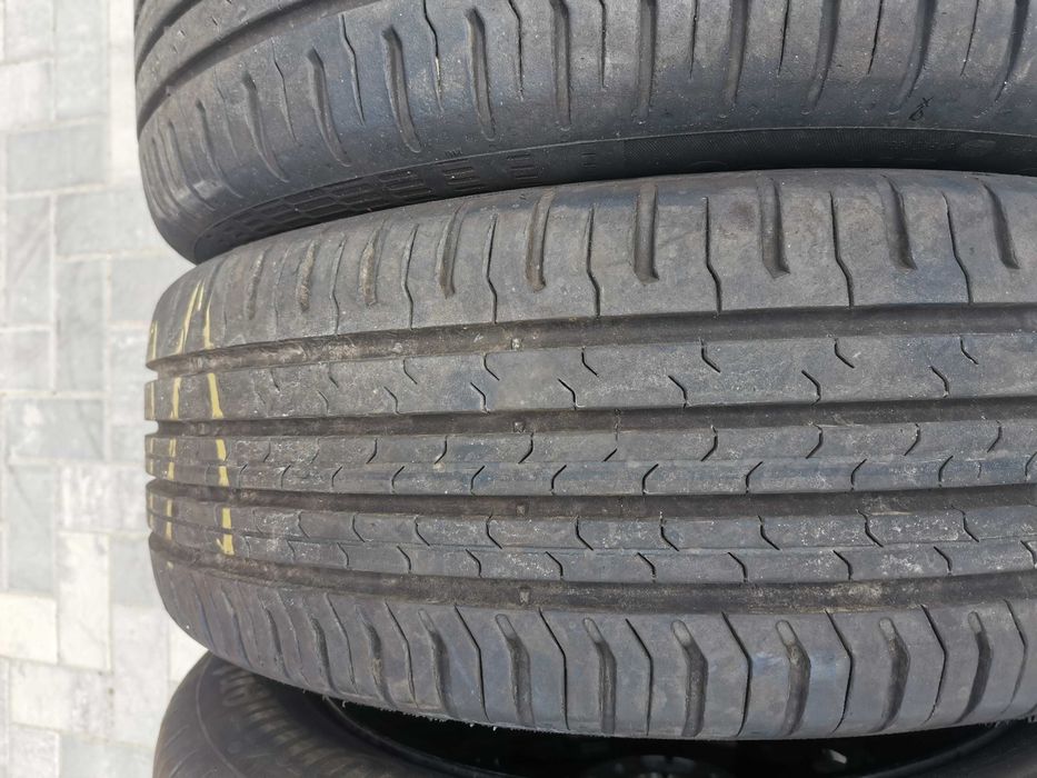 4 Opony letnie Continental ContiEcoContact 5 205/55R17 95V bieżnik 7mm