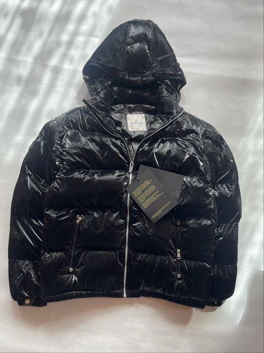 Moncler куртка чорна, Moncler пуховик, чоловіча зимова куртка, Moncler Jacket, Moncler Puffer Jacket, Black Moncler Jacket, зимовий пуховик Moncler