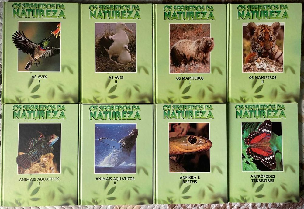 Enciclopédia Os Segredos da Natureza [títulos na descrição]