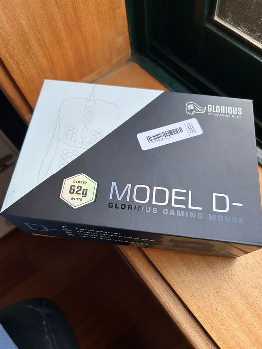 Rato de gaming Glorious Model D branco