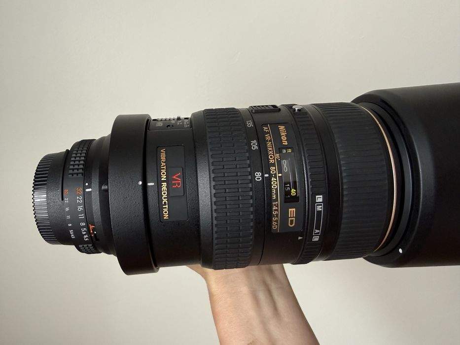 Об'єктив Nikon AF VR 80-400mm 4.5 ED