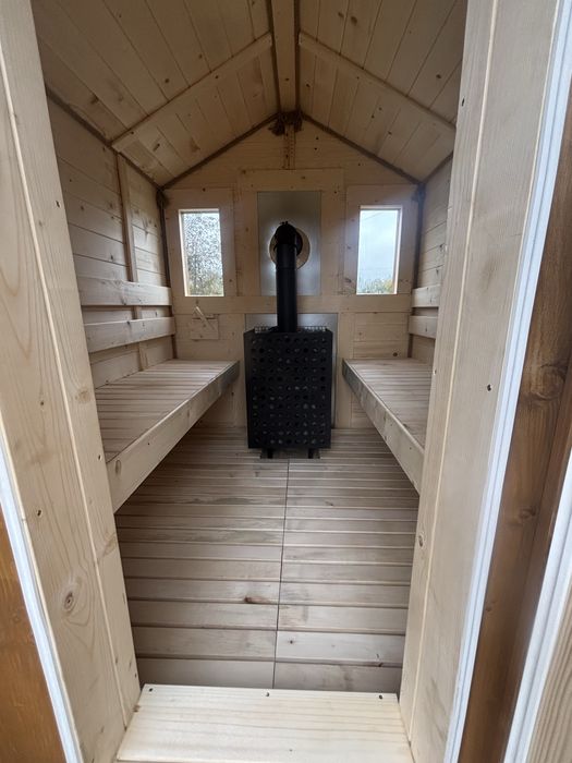 Sauna ocieplana mobilna