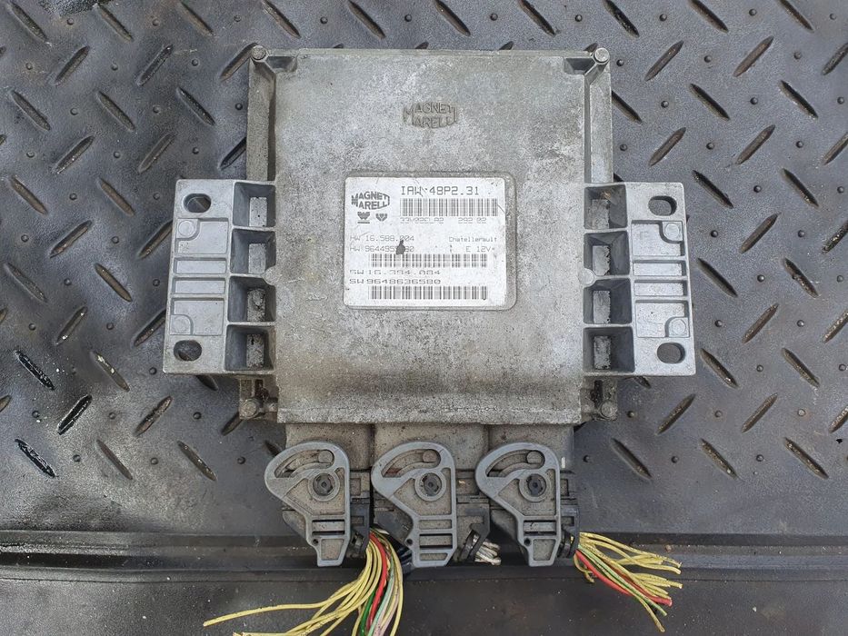 KOMPUTER SILNIKA CITROEN C5 I 9648636580 IAW48P231 2.0 136KM 01-05 STEROWNIK MODUŁ + WTYCZKI INSTALACJA
