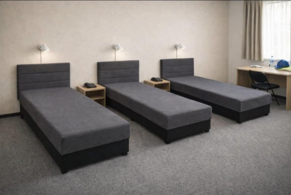 Łóżko Hotelowe Łóżko Jednoosobowe Tapczan Z pojemnikiem Na Pościel