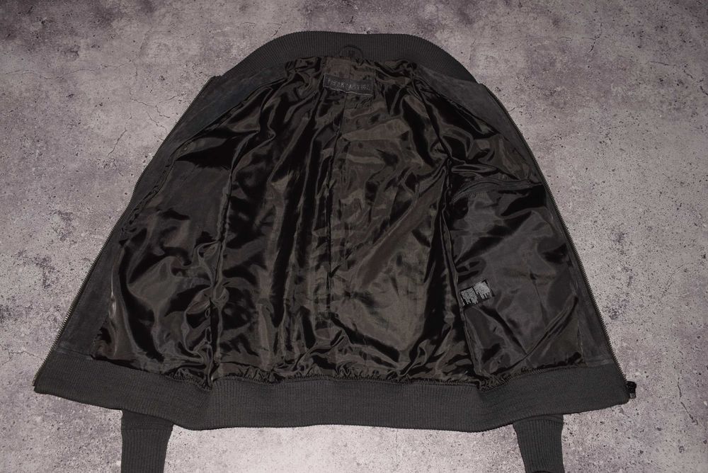 Freaky Nation Suede Bomber (Мужская Кожаная Замшевая Куртка Бомбер )