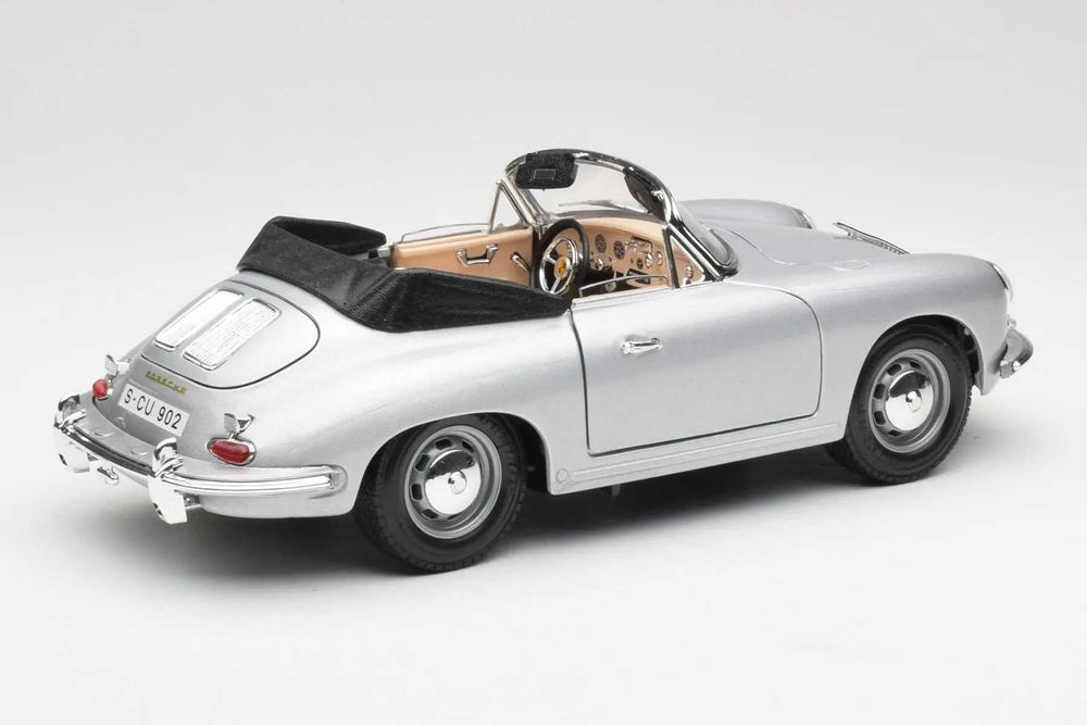 Porsche varios Classicos 356 + 1/18 + Burago + Impecáveis