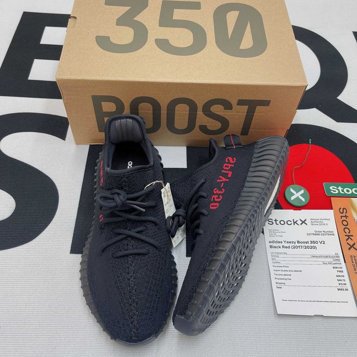 buty Yeezy 350 V2 Core Black Red (36-48)