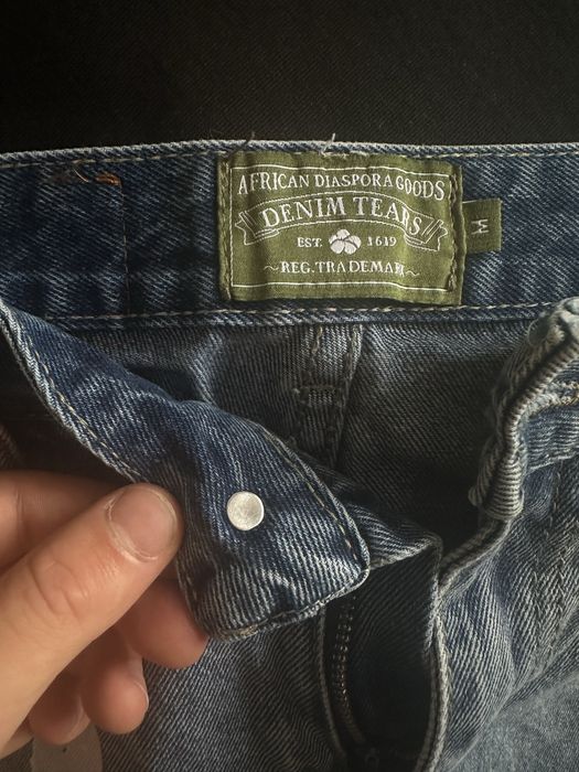 Шорты Denim Tears Джинсовые