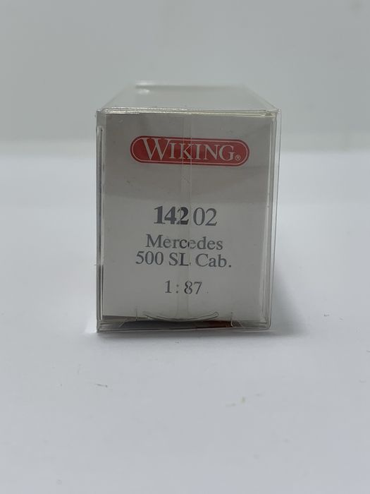 Mercedes 500 SL da Wiking escala 1/87