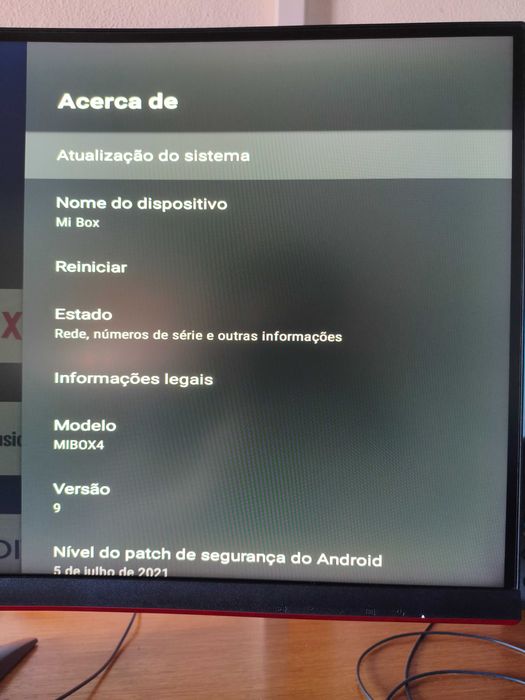 Xiaomi Mi Box S 4K – Como novo