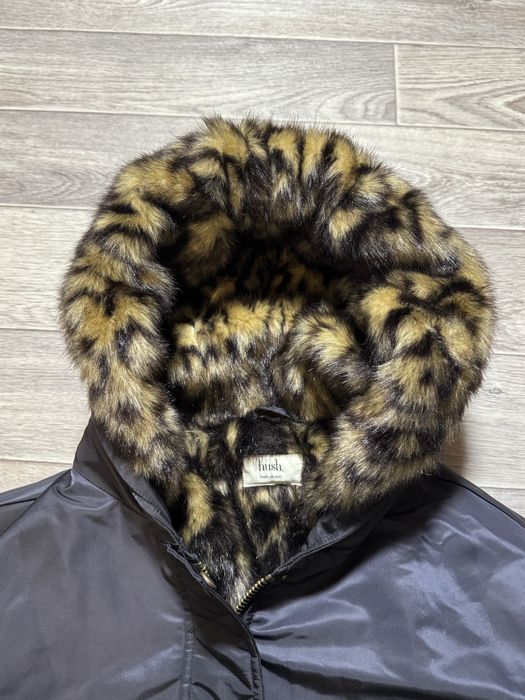 If Six was Nine style Fur bomber jacket