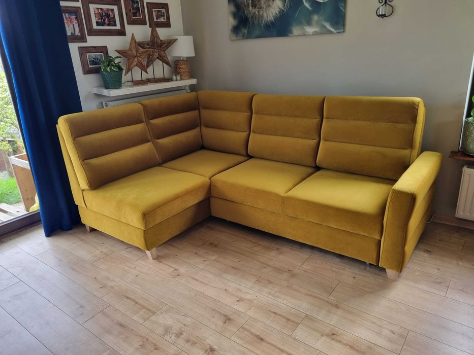 Narożnik FOREST musztarda