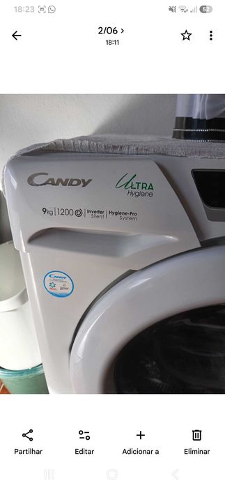 Máquina de lavar roupa
