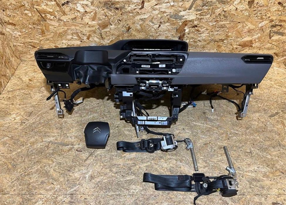 Kit de airbags, cintos de segurança e tablier para Citroën C4 Picasso