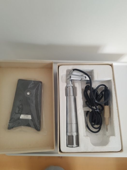 Microfone Dinâmico TEAC MC-105 Anos 70 ( Caixa Original + Cabo)