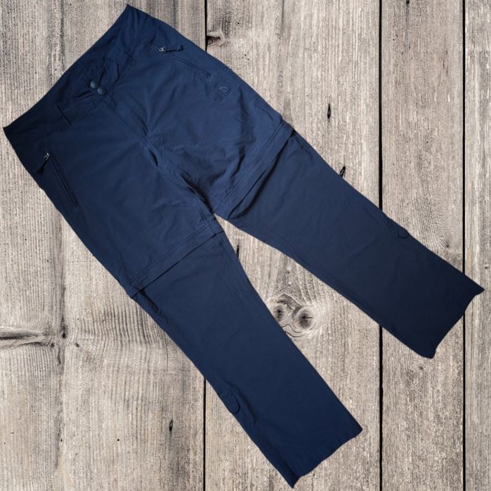 Водовідштовхуючі нейлонові штани The North Face paramount outdoor dark navy 2 в 1 (Розмір S)