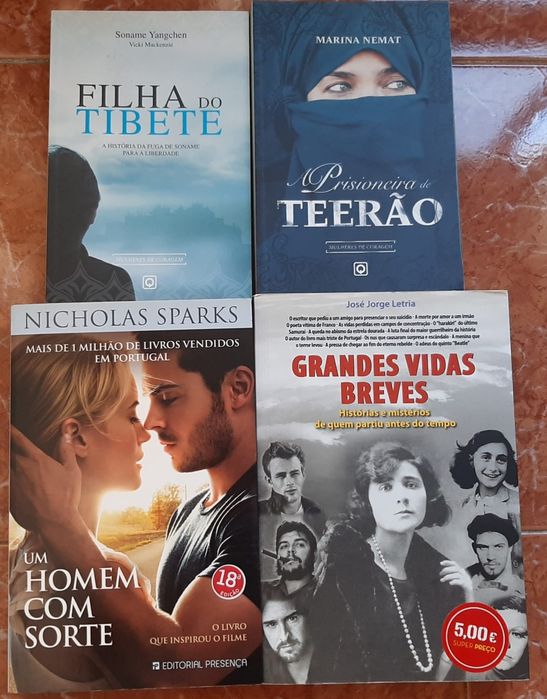 Livros usados, muito bom estado