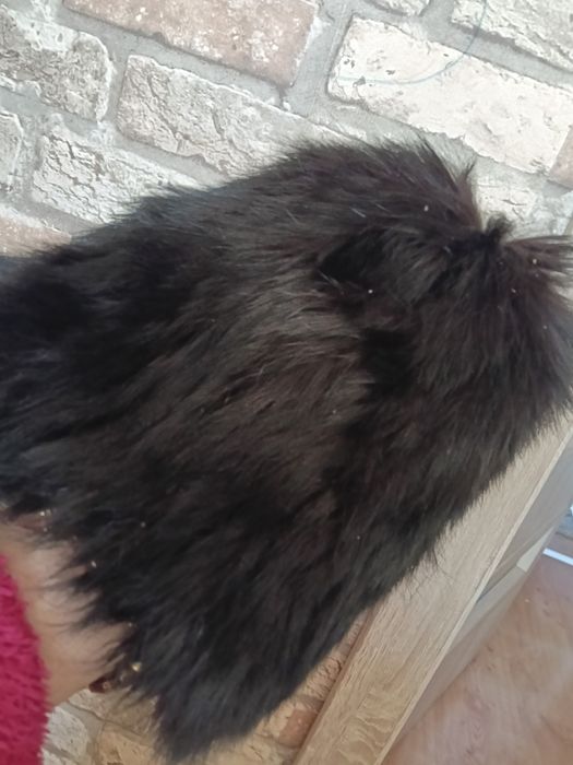 Piękna włoska czapka lis naturalny nową rozm uniwersalny