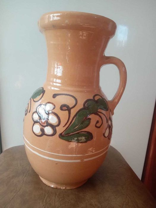 Раритетний український глечик-кувшин з глини, часів СРСР