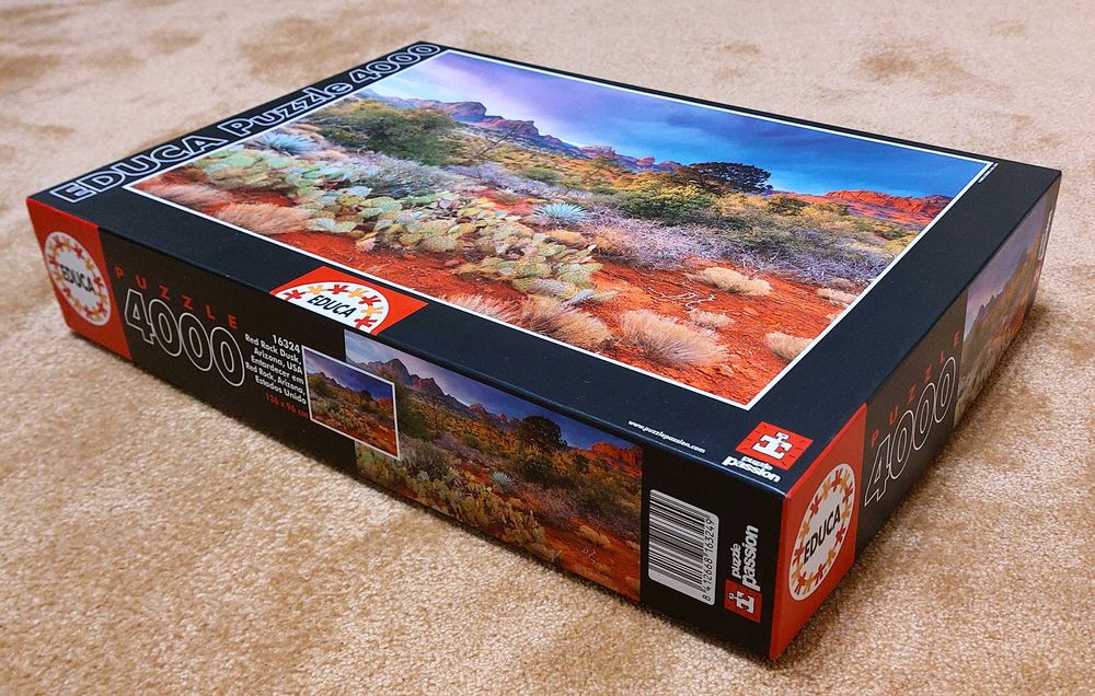 Puzzle Educa 4000 Red Rock Dusk, Arizona, USA