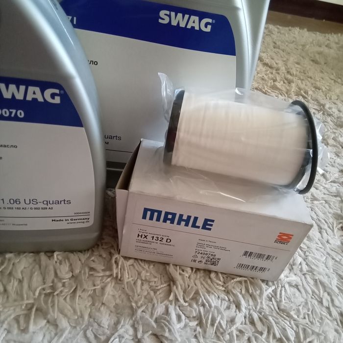 Масло swag для акпп  dsg dq 250 з фільтром