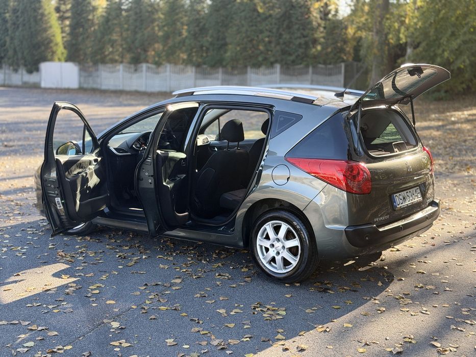 Peugeot 207 sw piekny zadbany sprawny okazja ekonomiczny