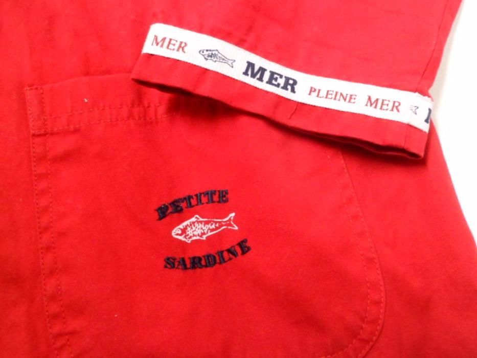 Casaco Jacadi vermelho novo