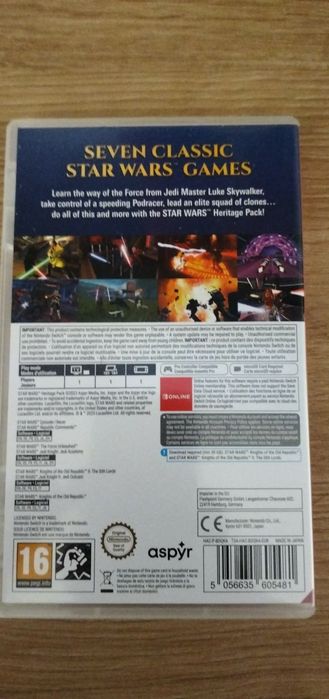 Star Wars Heritage Pack Switch