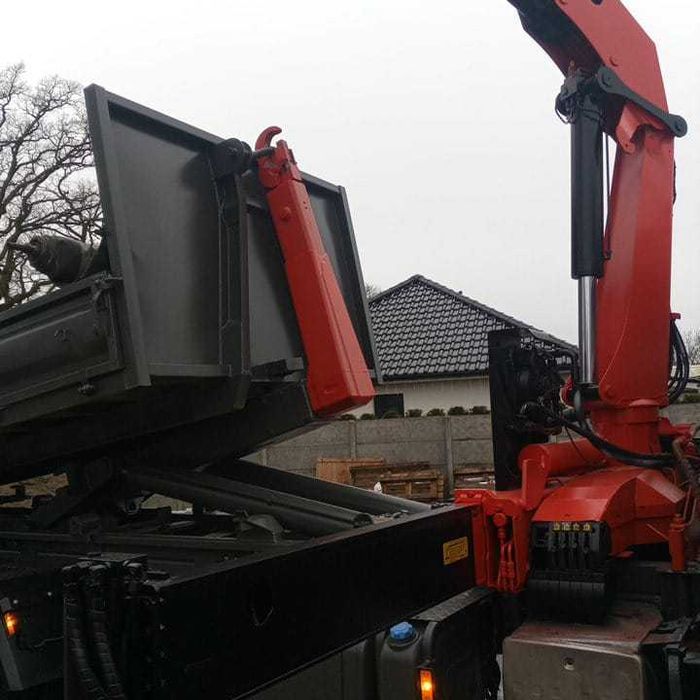 Transport HDS, wywrotka, kontenery, posadzki zacierane, konserwatorUDT