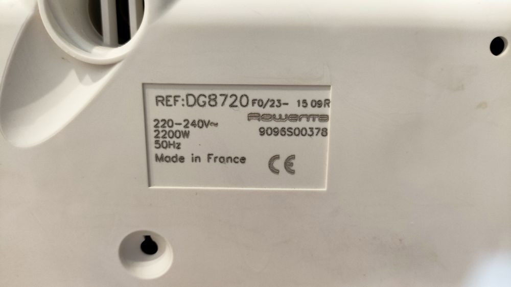 Stacja parowa, żelazko Rowenta