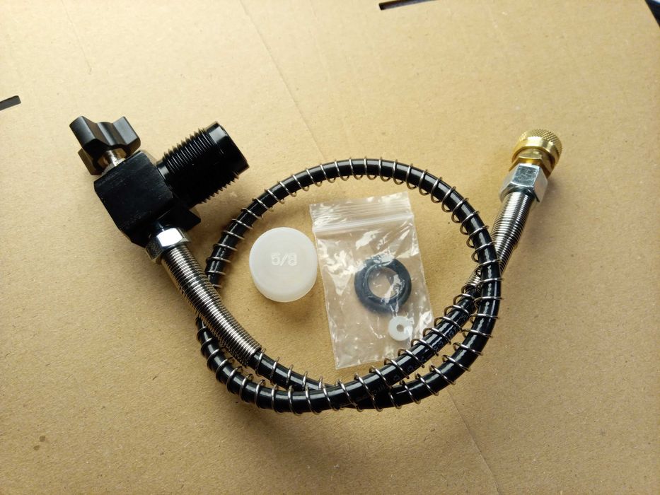 Заправна станція 5/8 заправочная ВД ПСП ПЦП Pcp високого тиску 300атм