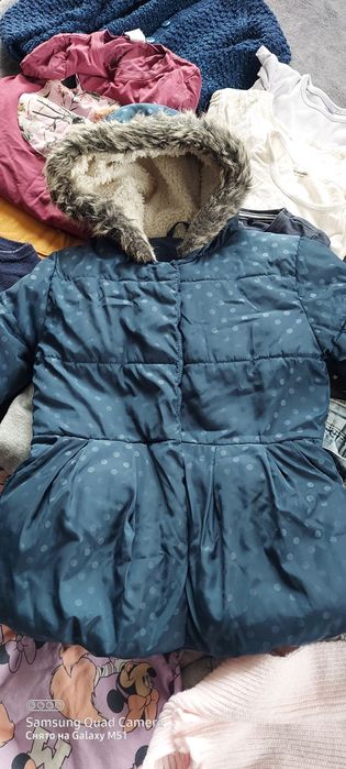 Продам великий пакет одягу на дівчинку