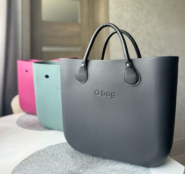 Сумка O bag classic чорна з двома додатковими корпусами