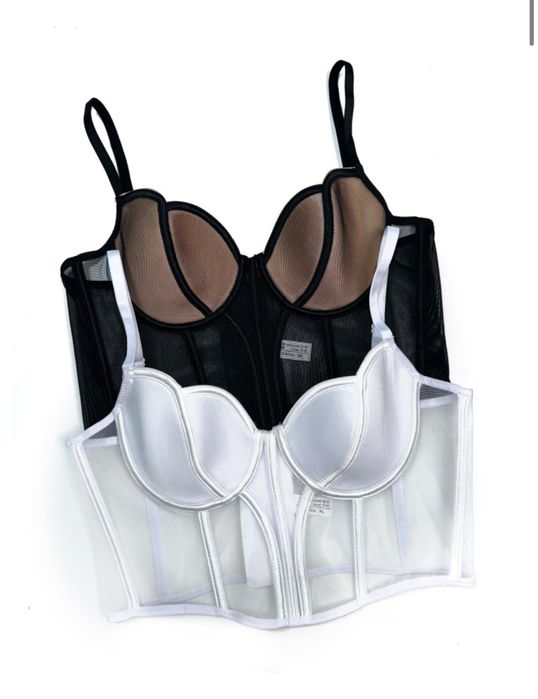 Корсет на хлопковій вставці